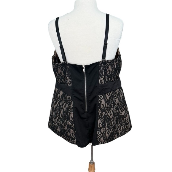 Torrid Dressy Black Sophie Chiffon Cami Plus Size 2X - Picture 5 of 7